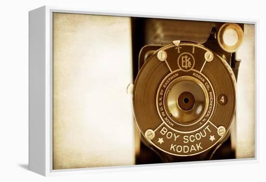 Kodak Boy Scout Lens-Jessica Rogers-Framed Premier Image Canvas