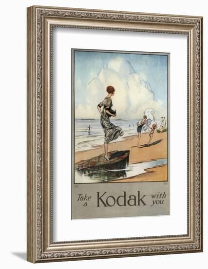 Kodak-Claude A Shepperson-Framed Photographic Print