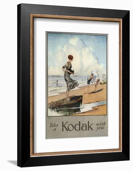 Kodak-Claude A Shepperson-Framed Photographic Print