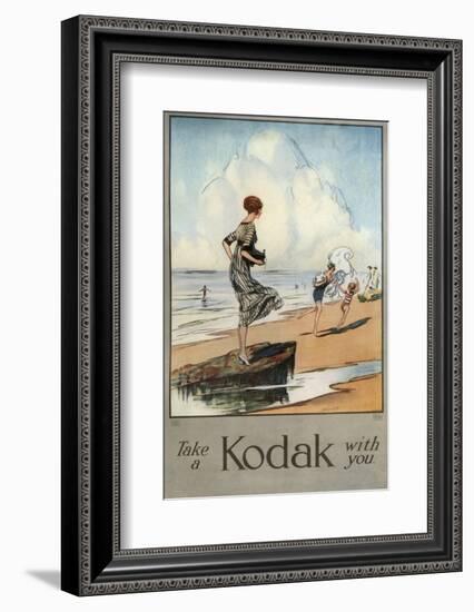 Kodak-Claude A Shepperson-Framed Photographic Print