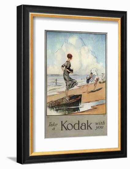 Kodak-Claude A Shepperson-Framed Photographic Print