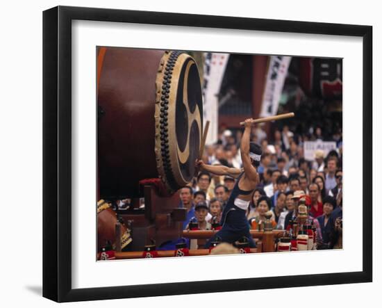 Kodo Drummers, Tokyo, Japan-Demetrio Carrasco-Framed Photographic Print