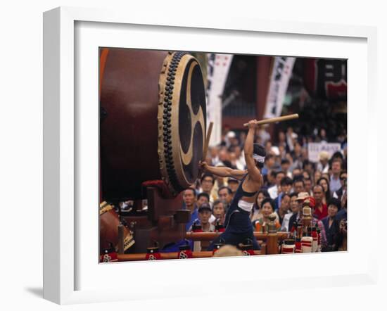 Kodo Drummers, Tokyo, Japan-Demetrio Carrasco-Framed Photographic Print