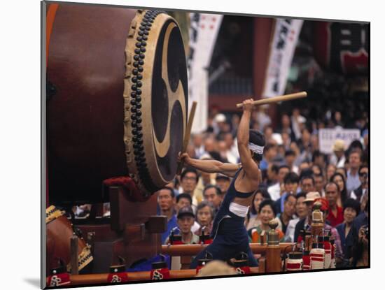 Kodo Drummers, Tokyo, Japan-Demetrio Carrasco-Mounted Photographic Print