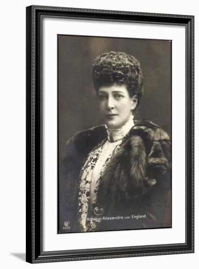 Königin Alexandra Von England, Portrait, Adel England-null-Framed Giclee Print