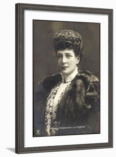 Königin Alexandra Von England, Portrait, Adel England-null-Framed Giclee Print