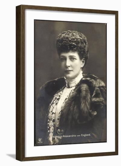 Königin Alexandra Von England, Portrait, Adel England-null-Framed Giclee Print