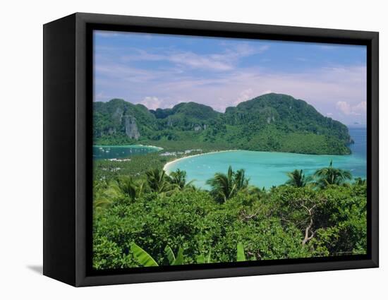 Koh Phi Phi, Limestone Island That Typifies the Coastline Around Phuket and Krabi, Thailand, Asia-Robert Francis-Framed Premier Image Canvas