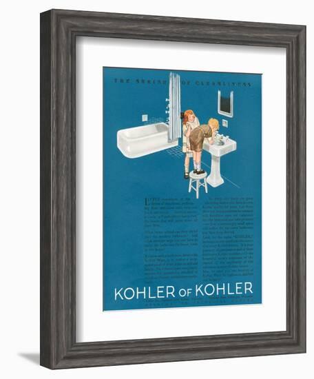 Kohler, Magazine Advertisement, USA, 1923--Framed Giclee Print