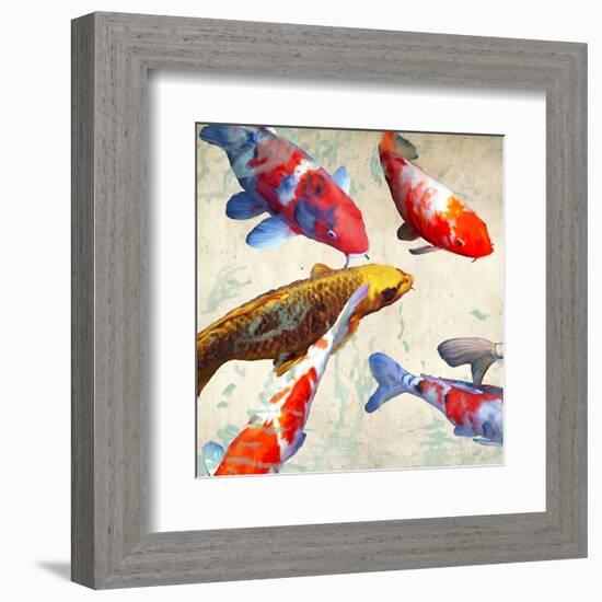 Koi 1-Teo Rizzardi-Framed Art Print