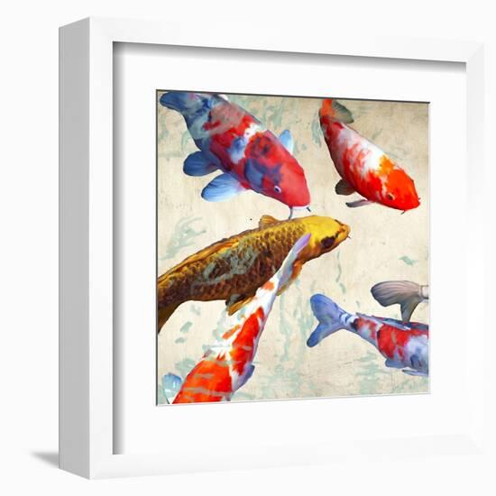 Koi 1-Teo Rizzardi-Framed Art Print