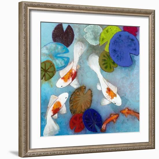 Koi 1-Aleah Koury-Framed Art Print