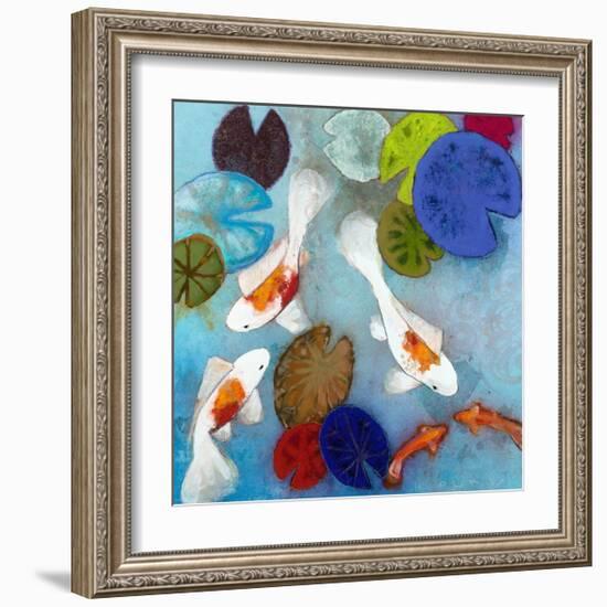 Koi 1-Aleah Koury-Framed Art Print