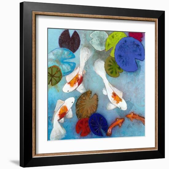 Koi 1-Aleah Koury-Framed Art Print