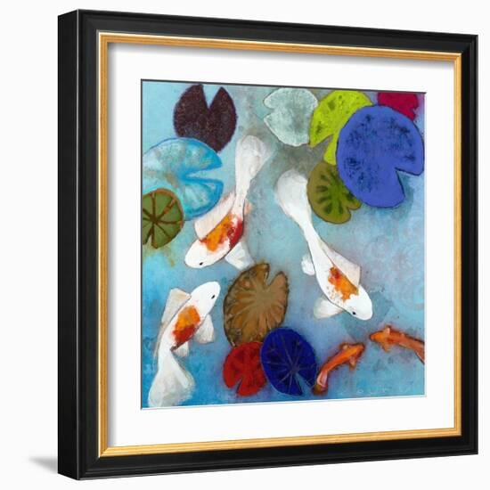 Koi 1-Aleah Koury-Framed Art Print