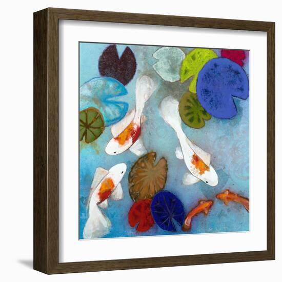 Koi 1-Aleah Koury-Framed Art Print