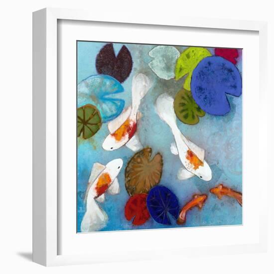 Koi 1-Aleah Koury-Framed Art Print