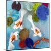 Koi 1-Aleah Koury-Mounted Art Print