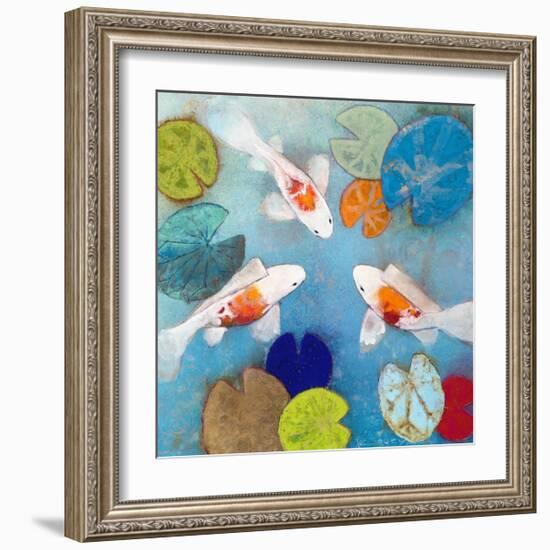 Koi 2-Aleah Koury-Framed Art Print