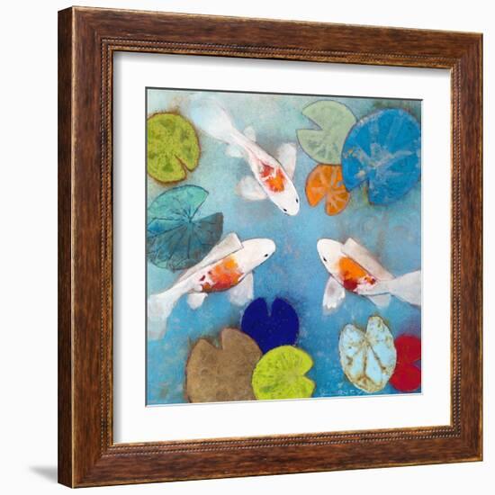 Koi 2-Aleah Koury-Framed Art Print