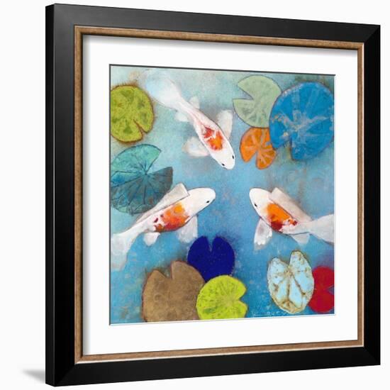 Koi 2-Aleah Koury-Framed Art Print