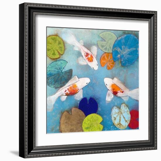 Koi 2-Aleah Koury-Framed Art Print