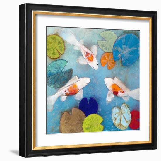 Koi 2-Aleah Koury-Framed Art Print