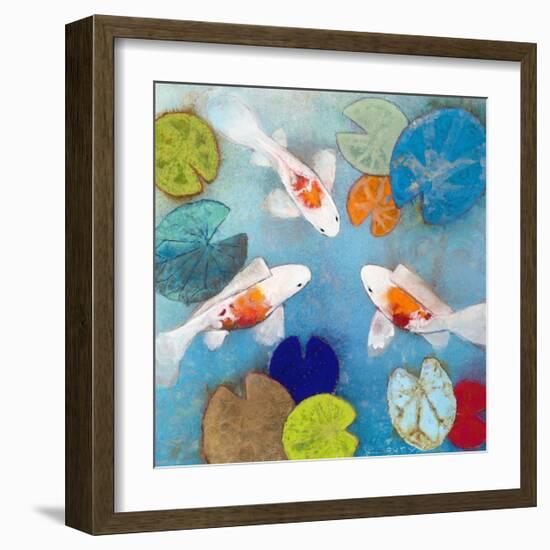 Koi 2-Aleah Koury-Framed Art Print