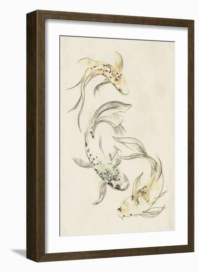 Koi Dance I-June Vess-Framed Art Print