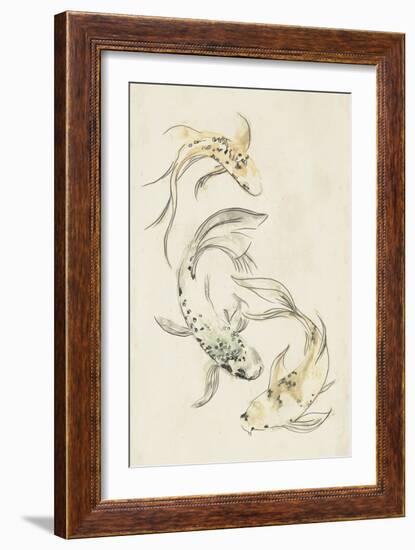 Koi Dance I-June Vess-Framed Art Print