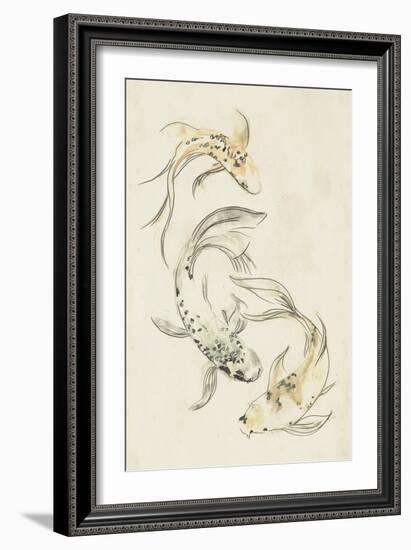 Koi Dance I-June Vess-Framed Art Print