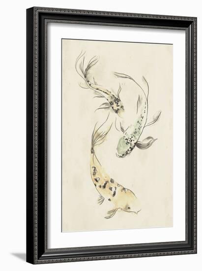 Koi Dance II-June Vess-Framed Art Print