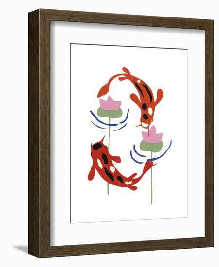 Koi Fantasy I-Alicia Ludwig-Framed Art Print