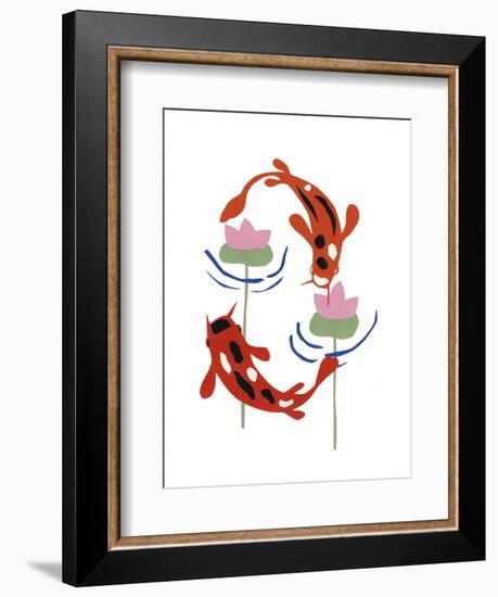 Koi Fantasy I-Alicia Ludwig-Framed Art Print