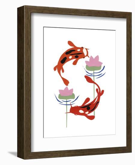 Koi Fantasy II-Alicia Ludwig-Framed Art Print