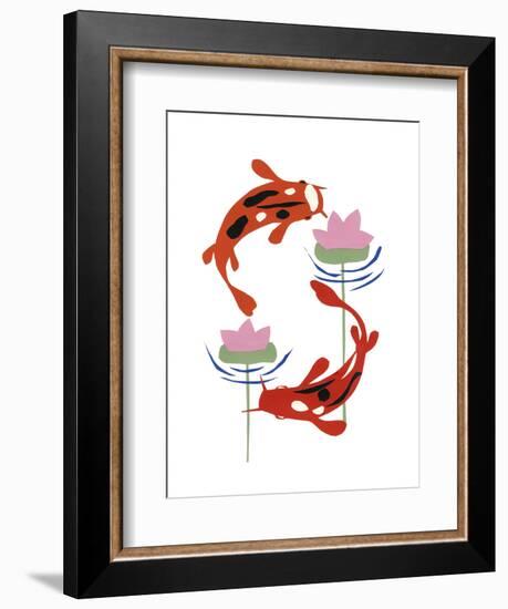 Koi Fantasy II-Alicia Ludwig-Framed Art Print