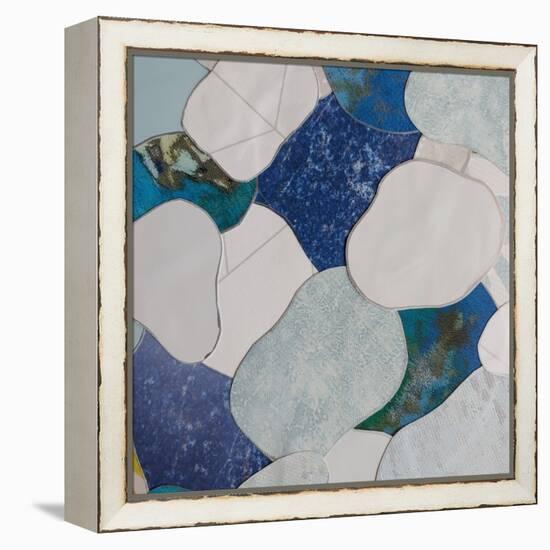 Koi Fish Pond II-Coco Good-Framed Stretched Canvas