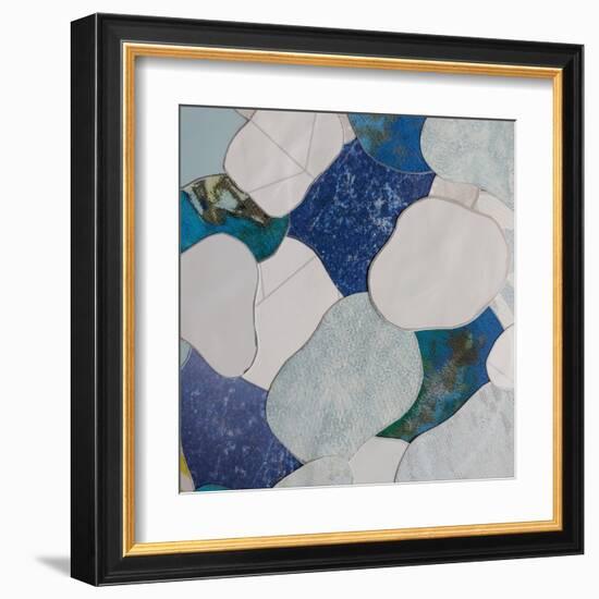 Koi Fish Pond II-Coco Good-Framed Art Print