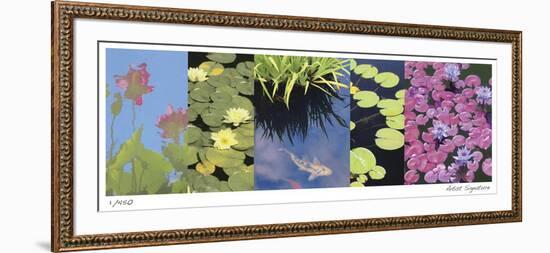 Koi Pond-Lois Bender-Framed Giclee Print