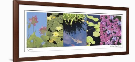 Koi Pond-Lois Bender-Framed Giclee Print