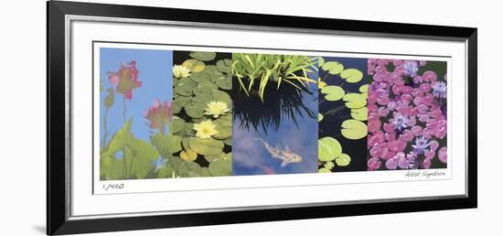 Koi Pond-Lois Bender-Framed Giclee Print