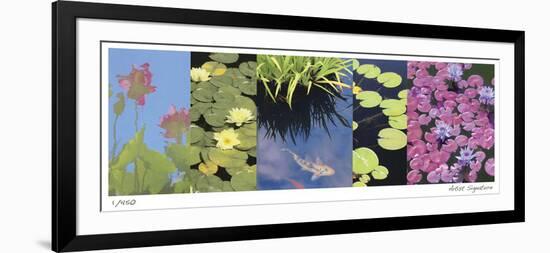 Koi Pond-Lois Bender-Framed Giclee Print