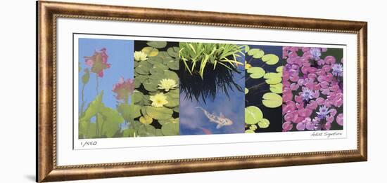 Koi Pond-Lois Bender-Framed Giclee Print