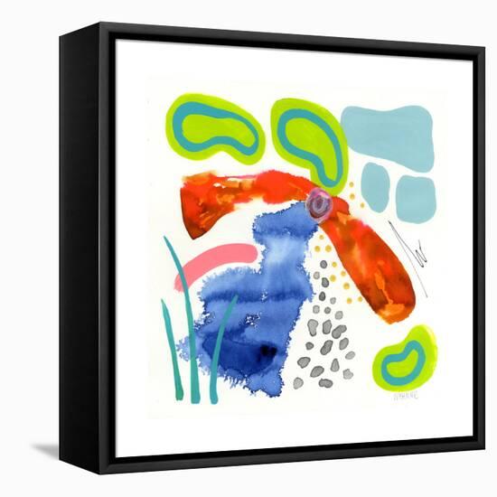 Koi Pond-Wyanne-Framed Premier Image Canvas