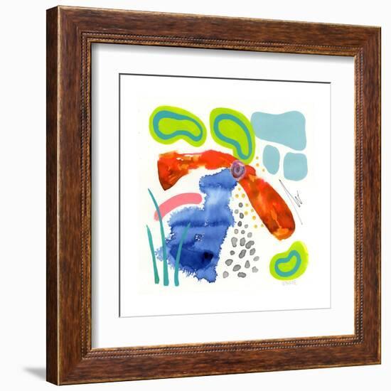 Koi Pond-Wyanne-Framed Giclee Print