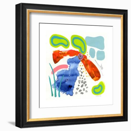 Koi Pond-Wyanne-Framed Giclee Print