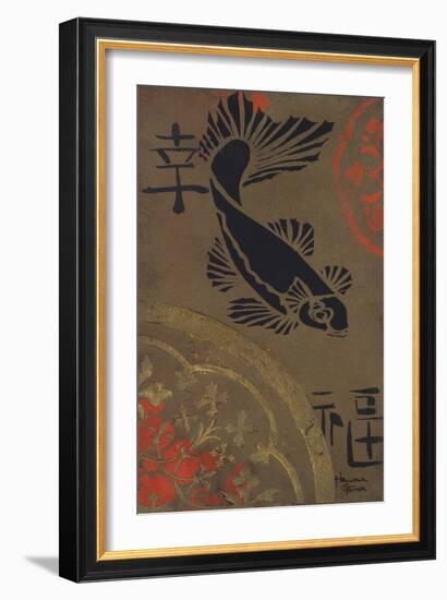 Koi Shield I-Hakimipour-ritter-Framed Art Print