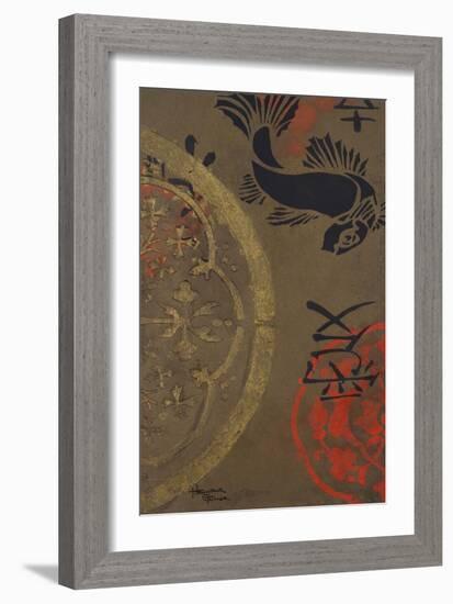 Koi Shield II-Hakimipour-ritter-Framed Art Print