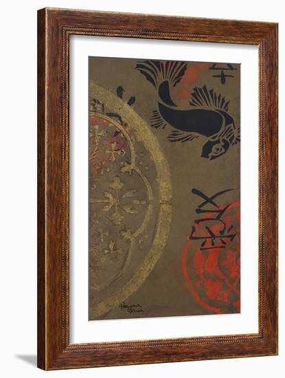 Koi Shield II-Hakimipour-ritter-Framed Art Print