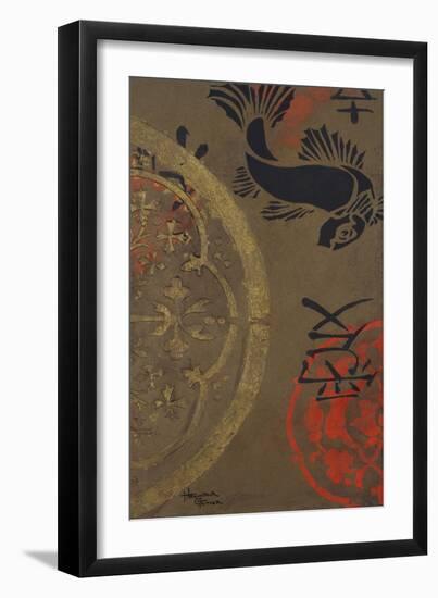 Koi Shield II-Hakimipour-ritter-Framed Art Print
